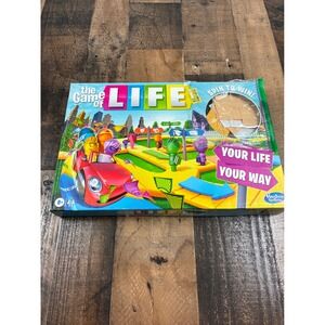 Hasbro Gaming The Game of Life Board Game Family Night Ages 8+ 2-4 Players New